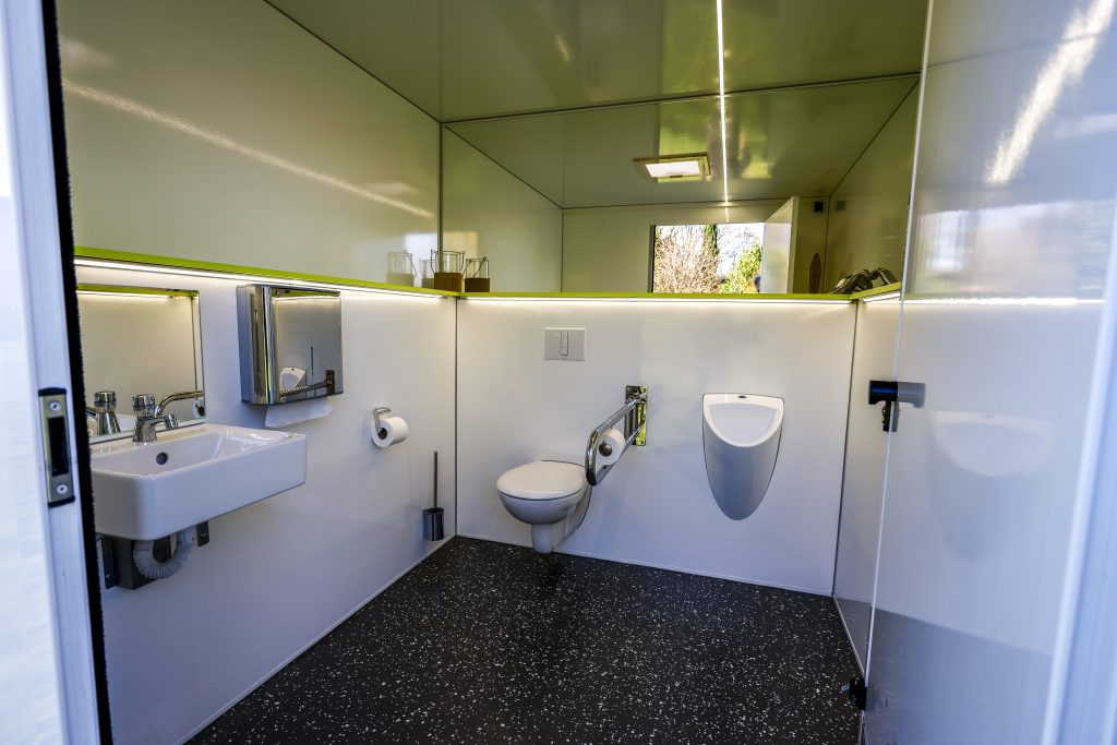 barrierefreier Wagen Innenansicht